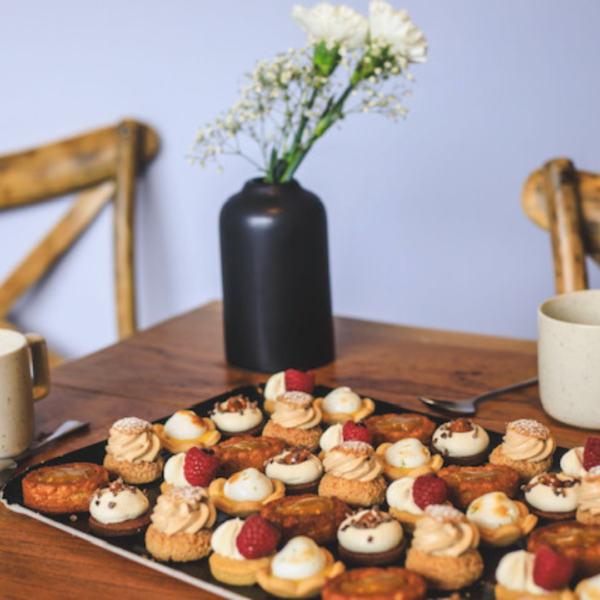 Plateau de mignardises sans gluten et sans lactose