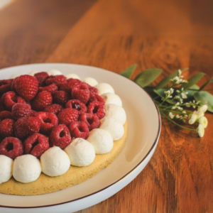 Tarte Framboise sans gluten et sans lactose patisserie